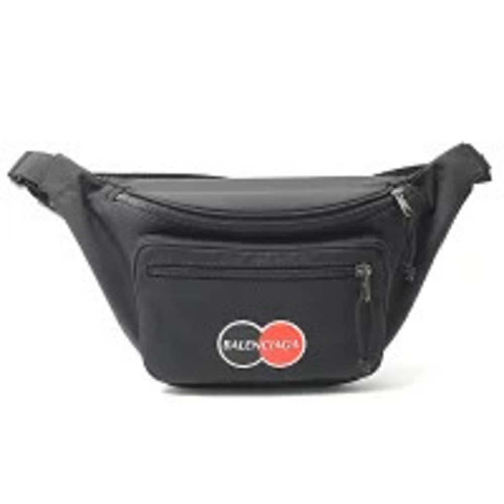 Balenciaga Explorer Belt Bag Waist Canvas Black